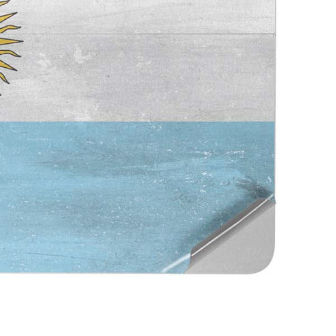 Argentina Flag Distressed Surface Laptop Studio Skin